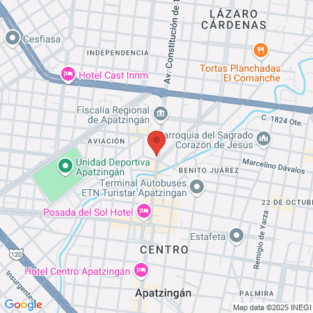 Clínica San Pedro map