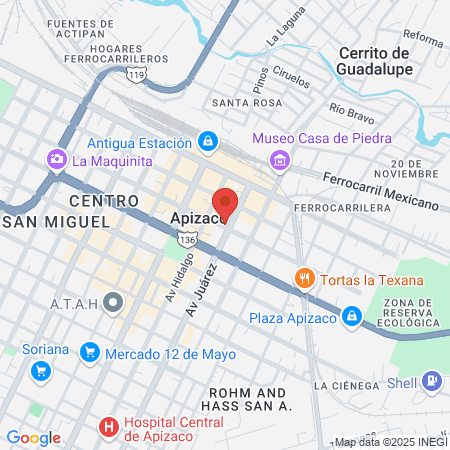 Dr. Mario Rodriguez Rodriguez map