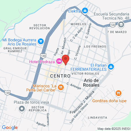 Pediatra Dra. Alexia Pedraza map