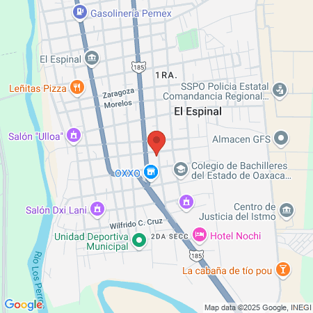 Salón open day ixtepec map