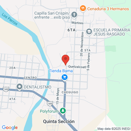 CLINICA E.Q.G.I. map