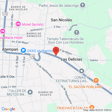 SALA DE BELLEZA PATTY LARA map