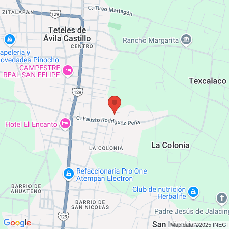 Centro de belleza *libra* map