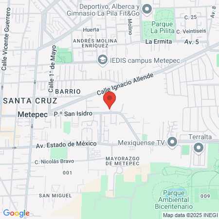 Nailkery Metepec Tecnológico map