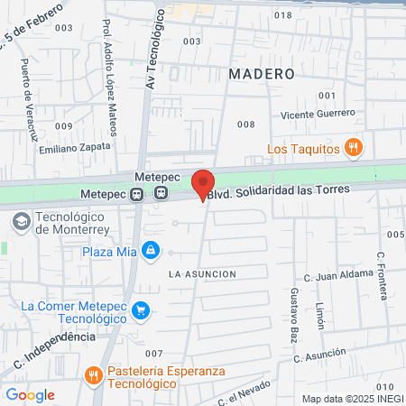 Podólogos la Asuncion map