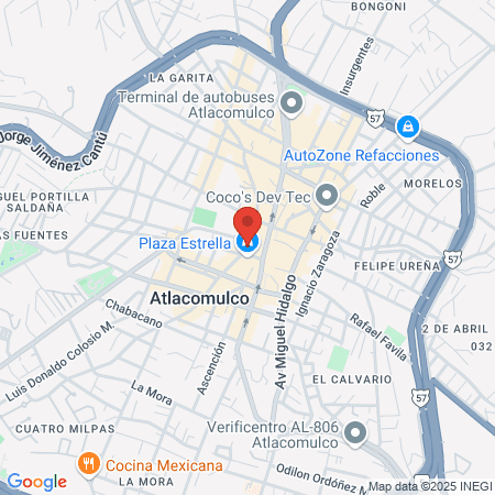 Dra Leticia Castro Miranda map