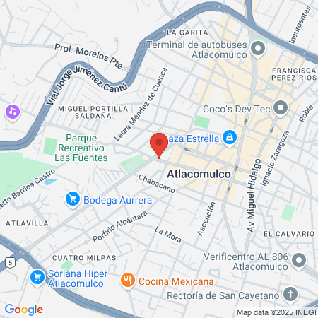 Fizzy Fisioterapia Mx map