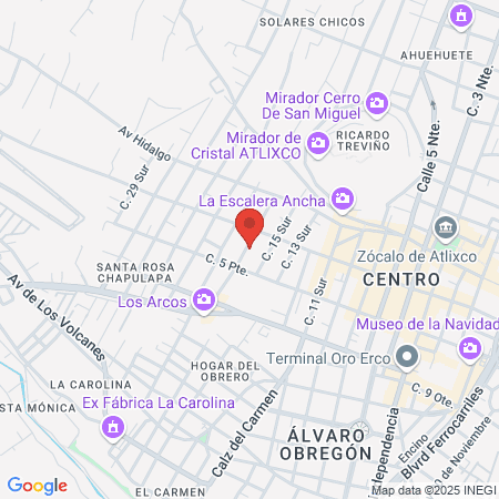 IMSS Clínica Número 26 map