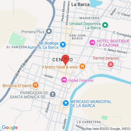 Estrada Cazares Juan Carlos map