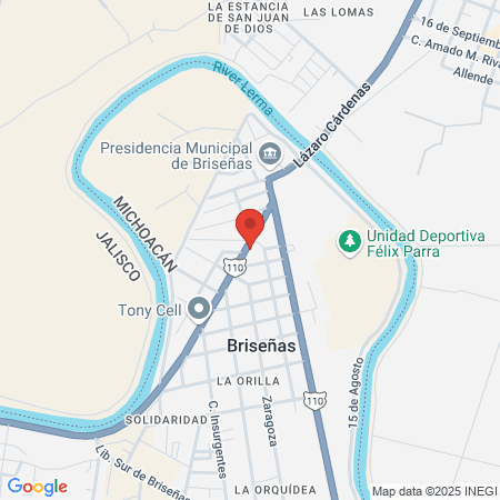 Dr. José Manuel Guzmán Ríos map