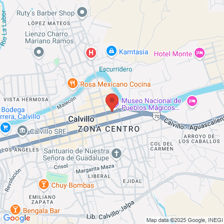Dentista Noé Velasco map