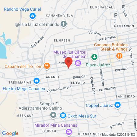 Gutierrez Dental map