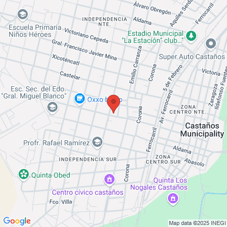 Mexa’s Barbershop map