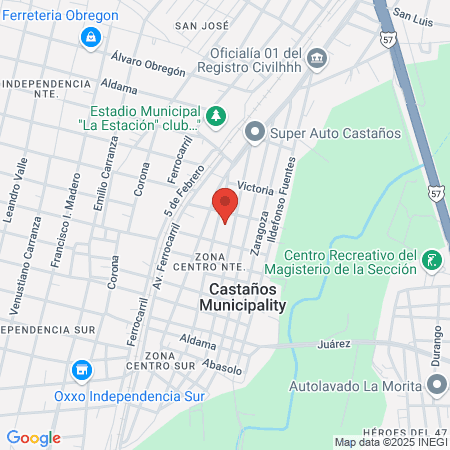 Dra. Monserrat Barrera Valdéz map