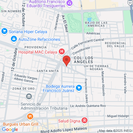 Fisioterapia FIDEC map