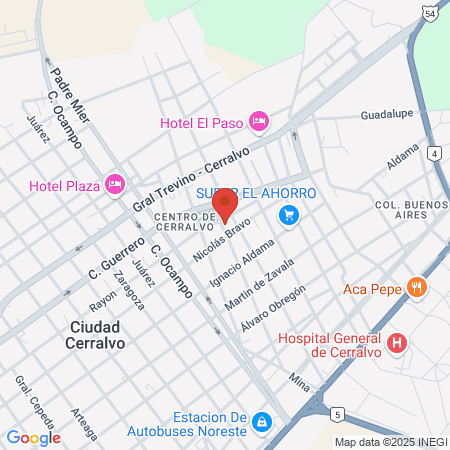 Barber Shop El Que Que map