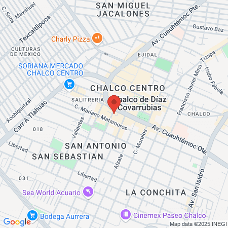 Clínica de Jesus map