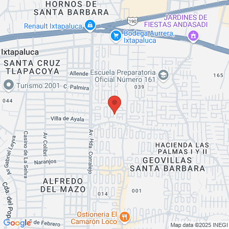 Clinica Del Angel map