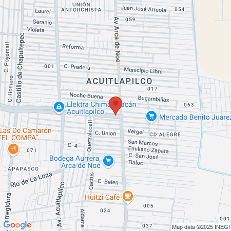 TEMAZCAL MAGIA ANCESTRAL map