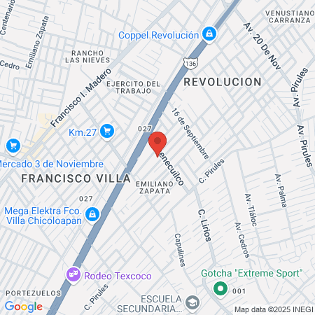 Servicios Urología map