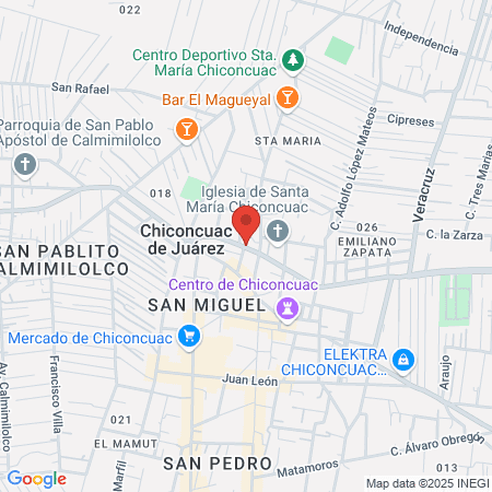 Centro Gineco-Obstetrico Atenco map