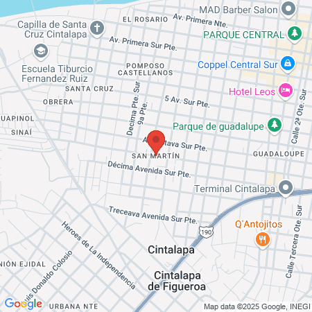 JOES SOSA GALDAMES map