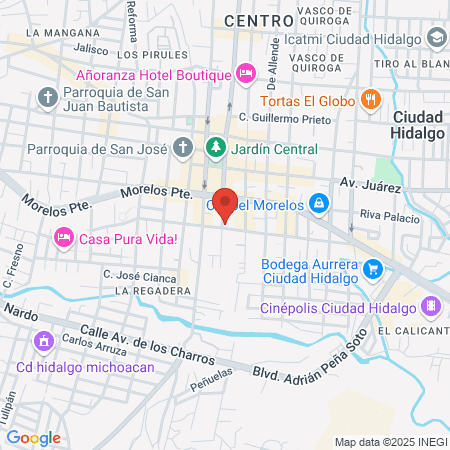 Ady's Ramírez Salon map