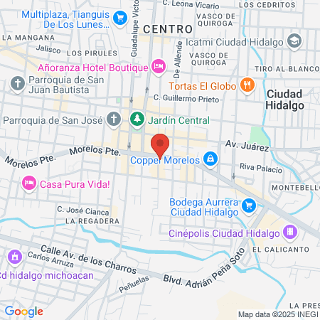 Dr. Emmanuel Pérez Chávez map