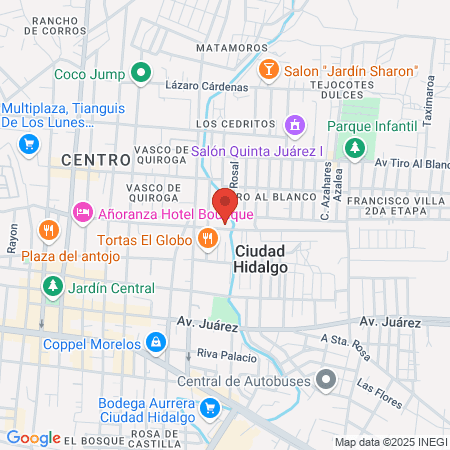 Rancho Los Medina Nuevo Leon map