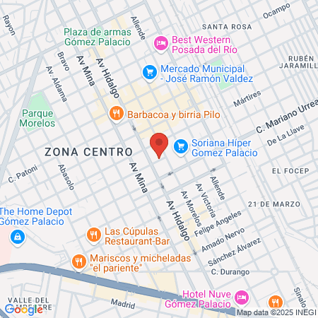 Edith Guzmán Studio map