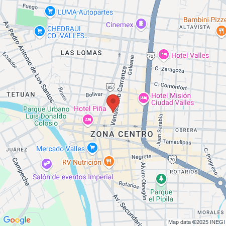 Valentino Barber Shop map