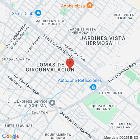 Nixia´s Salon Spa map