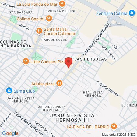 Dra Landy Karel Sahagún Sánchez map