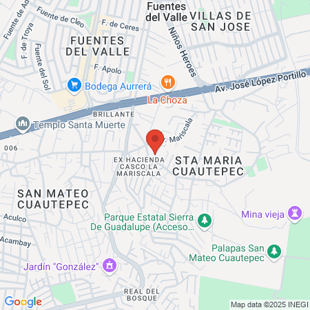 C.D. Yolanda Chávez Terrez map