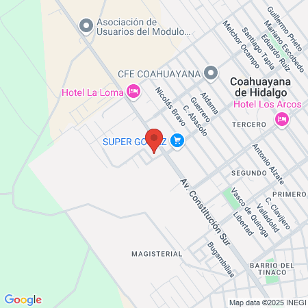 Olivia Cortez Estilista Profesional map