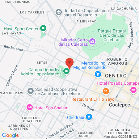 Roxet Training - Center map