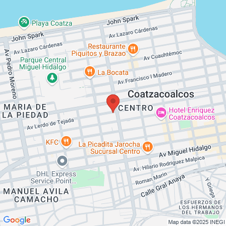 Dr .Emilio Duran Torres map