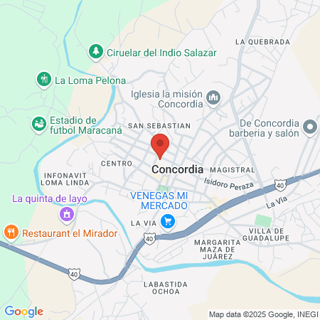 Dra.María de la Luz Lozano map