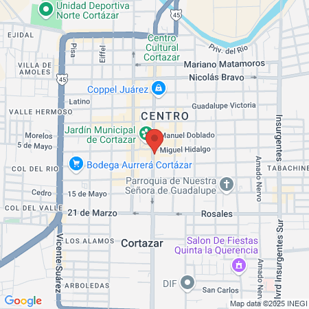 Pediatra Dr. Roberto Sánchez M. map