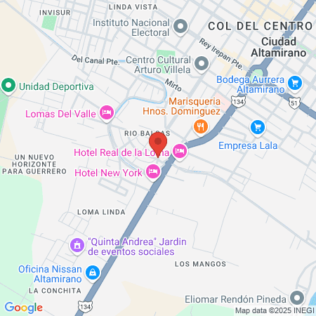 Consultorio para El Niño map