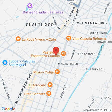 Colore Nails & Beauty map