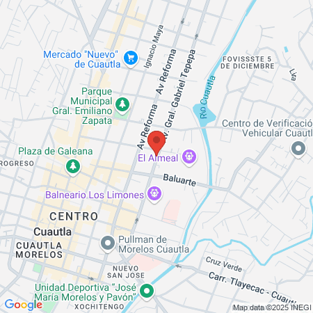 Dr. Humberto Magadan Salazar, Urólogo map