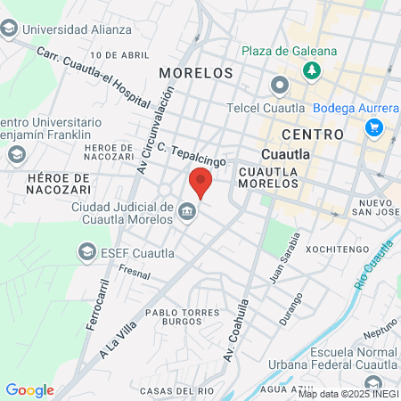 Víctor Chávez Jarquín map