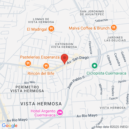 Barbería Cuernavaca map