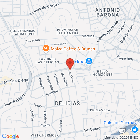 Dentista Juguetes Cuernavaca map