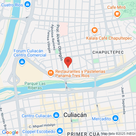 Hospital Pediátrico de Sinaloa map