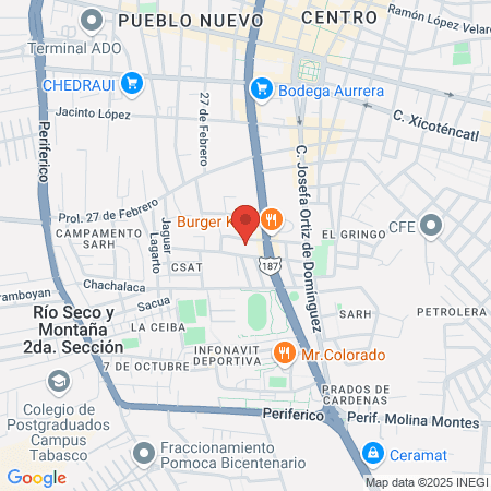 Cruz Roja Delegación Cárdenas map