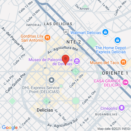 Clínica Denthus map