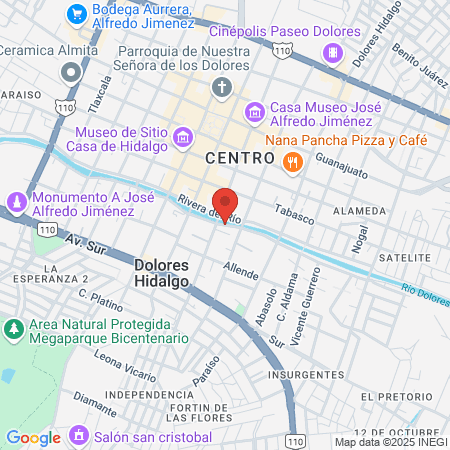 AnGuz Atención Dental Integral map