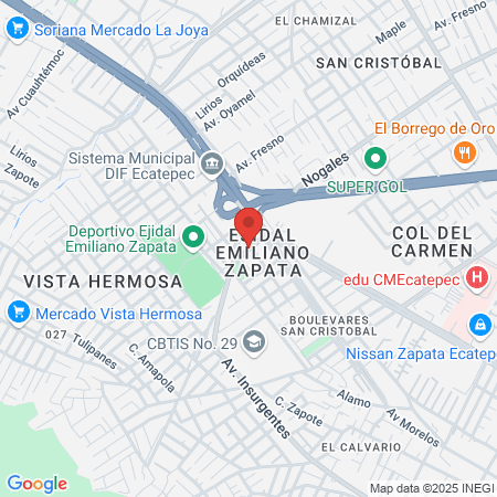 Estética Oxigen map